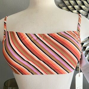 Billabong Eco Time to go Ruched tank Bikini Top